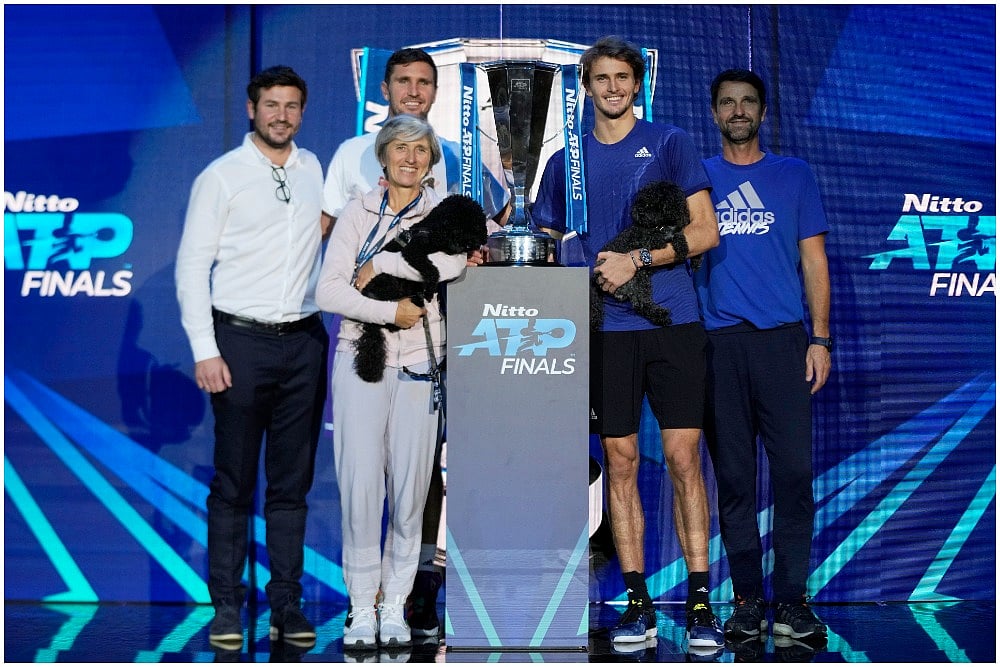 Alexander Zverev Beats Daniil Medvedev, Lifts ATP Finals Trophy For 2nd Time