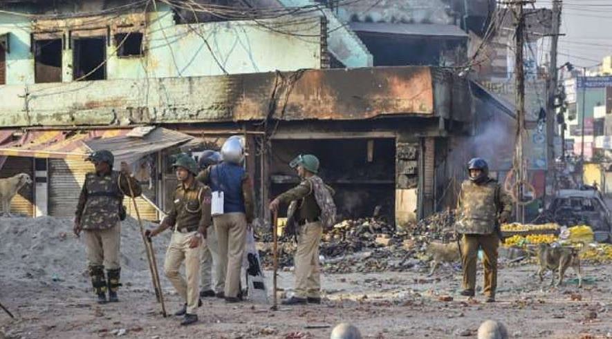 Representational Image from Delhi Riots, 2020