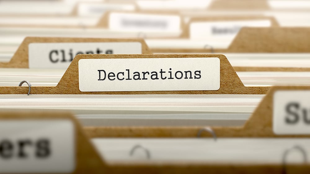 Things To Keep In Mind While Filling Tax Declaration Form