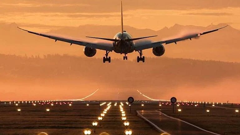 File Image : A NY-Bound Flight Is Forced To Return To Toronto Because Of Fire