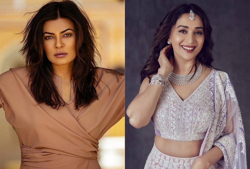 Sushmita Sen Says She Has ‘Grown up’ Watching Madhuri Dixit’s Dhak Dhak