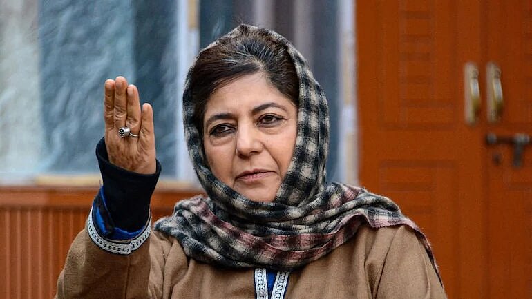 Barring PDP From Holding Youth Convention Citing Covid-19 Norms Is A 'Sabotage': Mehbooba Mufti