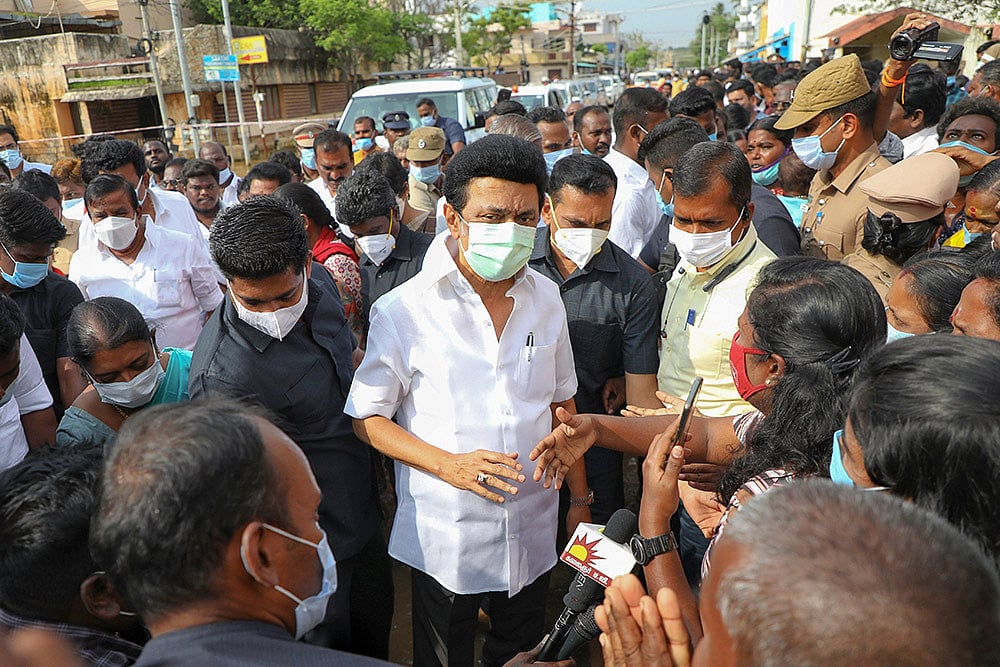Tamil Nadu CM Stalin Commemorates 'Swarnim Vijay Varsh', Pays Floral Tribute To Martyrs