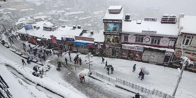Himachal All Set For Pre-Covid Like Tourists Rush In Winter, Temperature Drops Below Minus 9