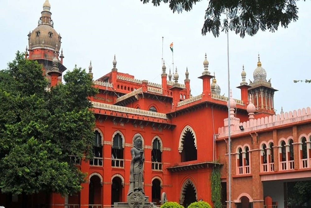 File photo : The Madras High Court