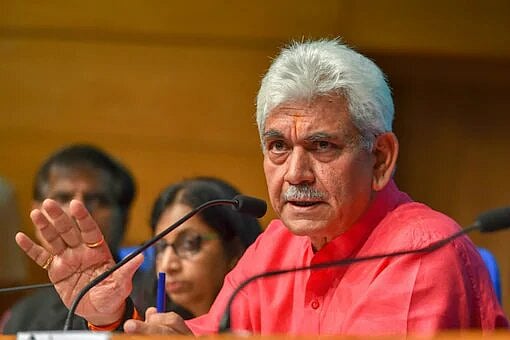 Lt Governor Manoj Sinha of J&K