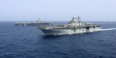US Steps Up Naval Blockade on Iran, Boards Tankers in Arabian Sea