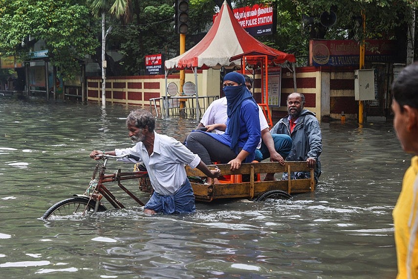 Tamil Nadu: Heavy Rains Leave 3 Dead; Chennai Areas Remain Inundated