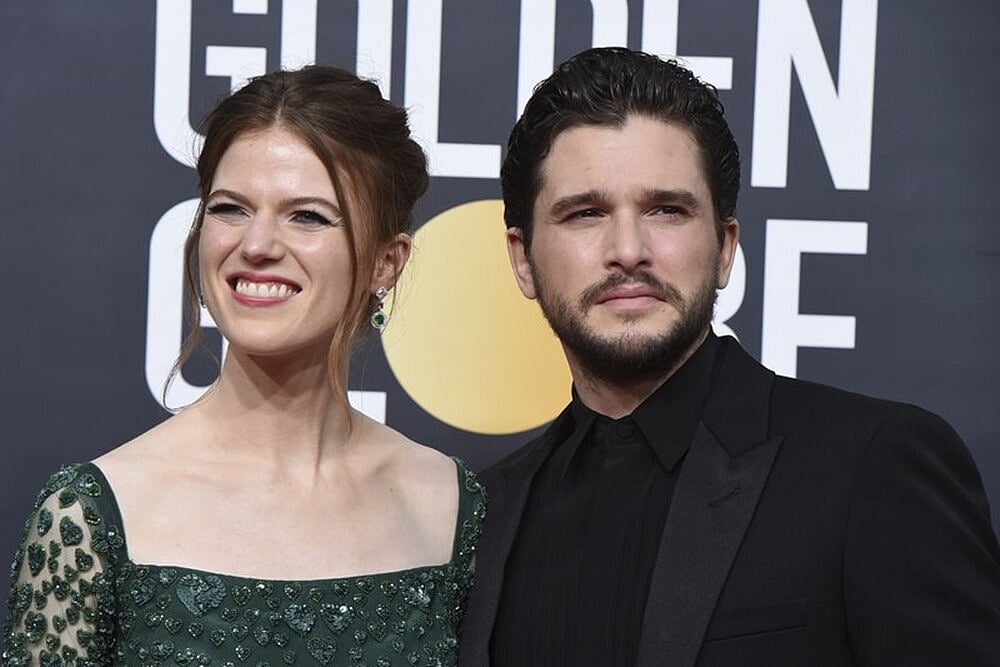 Kit Harington and Rose Leslie