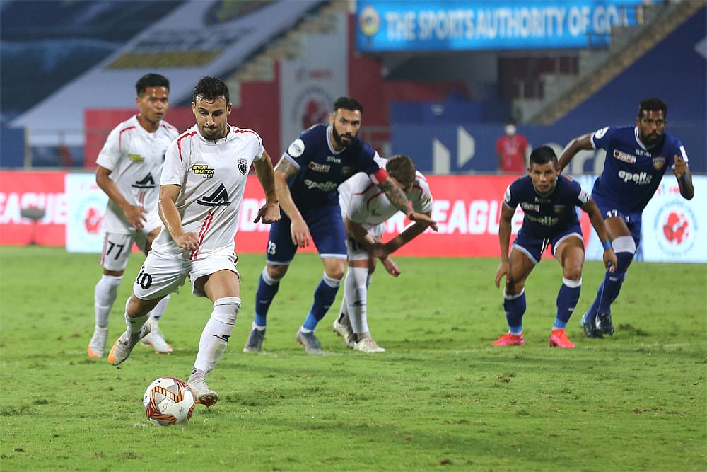 ISL 2020-21: NorthEast United Score Late To Hold Chennaiyin FC 3-3