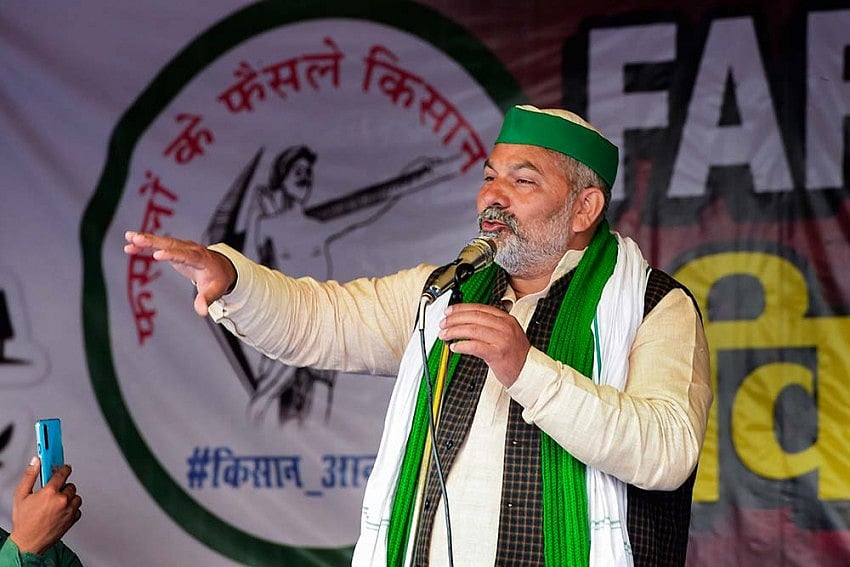Will Bhagat Singh Also Be Categorised As Andolan Jivi? Asks BKU Leader Rakesh Tiktait