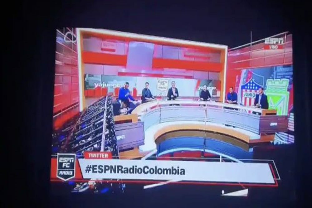Caught On Camera: ESPN Journalist Crushed After Set Falls On Him