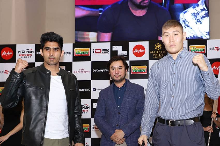 Vijender Singh Aims To Extend Unbeaten Run, Gears Up For 'Battle On Ship'