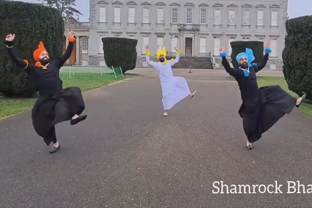 Watch: Bhangra Group Adds Desi Touch To Irish Music On St Patrick’s Day