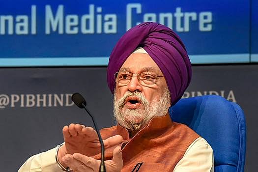 Civil Aviation Minister Hardeep Singh Puri