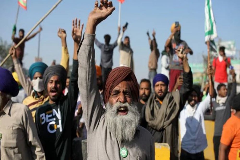 Farmers At Borders, 100 Days Of Dilli Chalo