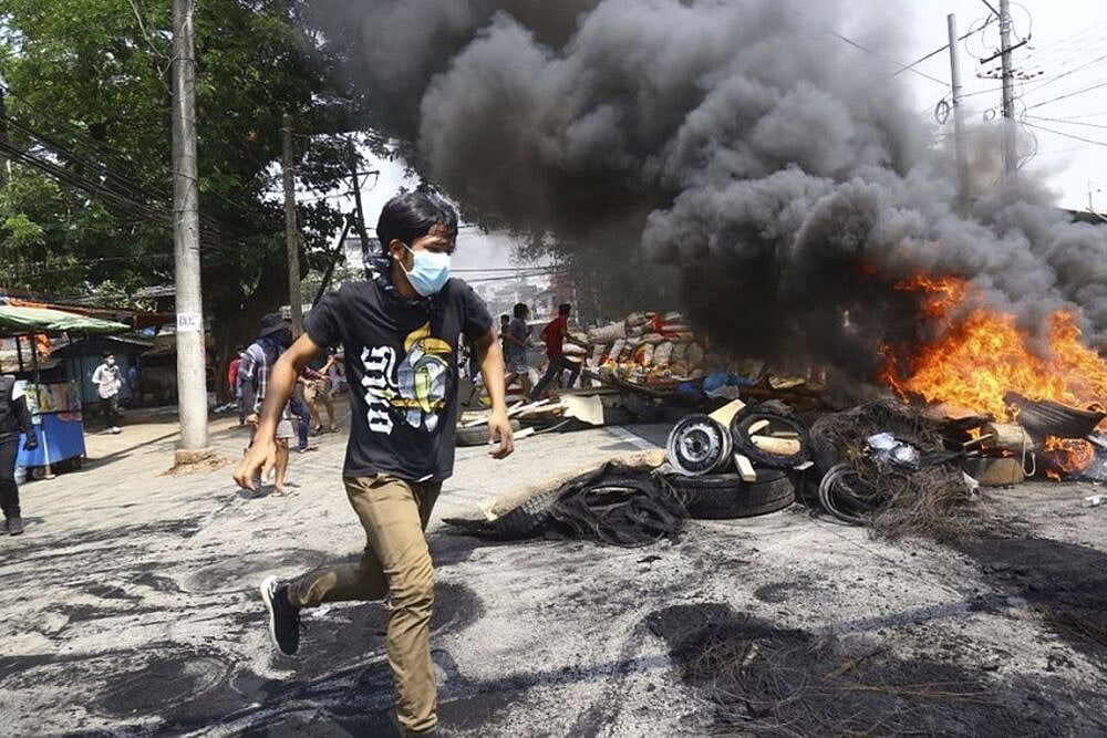 India Condemns Violence In Myanmar, Demands Release Of Leaders