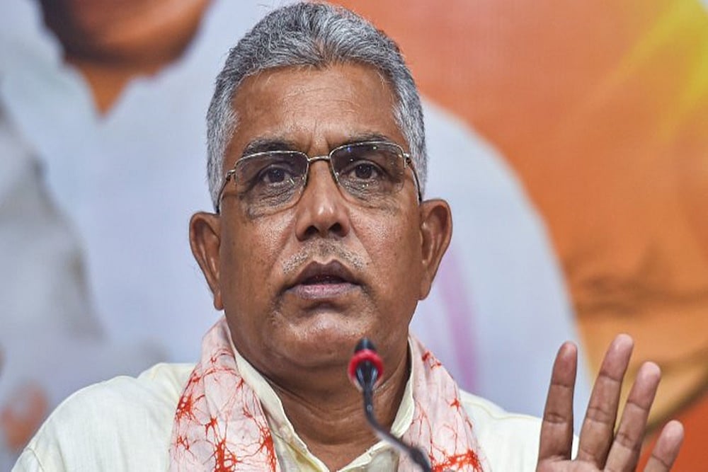 FIR lodged against BJP Leader Dilip Ghosh
