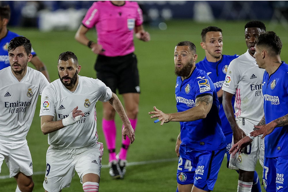 Getafe 0-0 Real Madrid: Zinedine Zidane's Men Stumble In La Liga Title Race