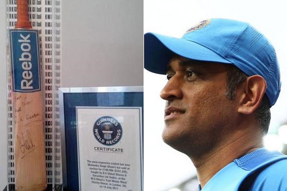 MS Dhoni's 2011 World Cup Final Bat Is The Most Expensive Ever - Check How Much Is It Worth