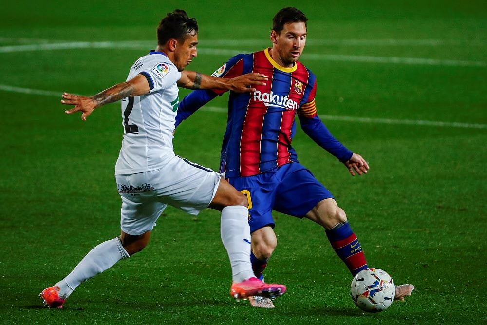 Barcelona 5-2 Getafe: Lionel Messi Scores Twice And Sets Up Another To Put Blaugrana Third In La Liga