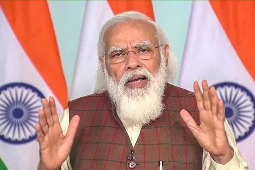 Prime Minister Narendra Modi in his monthly Mann Ki Baat live broadcast