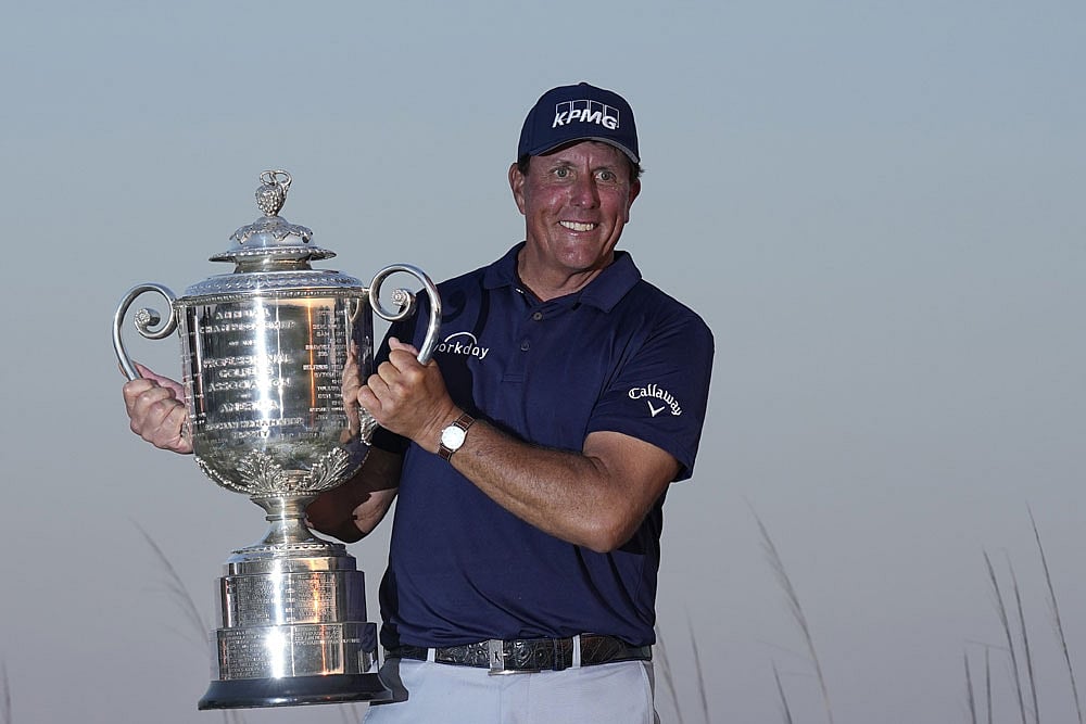 US PGA Championship: Phil Mickelson Makes History With Sixth Major Crown