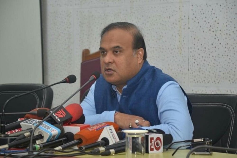 Himanta attacks Congress