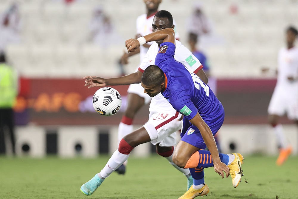India Vs Qatar, 2022 World Cup Qualifiers: Blue Tigers Lose By Solitary Goal After Rahul Bheke Red Card - Highlights