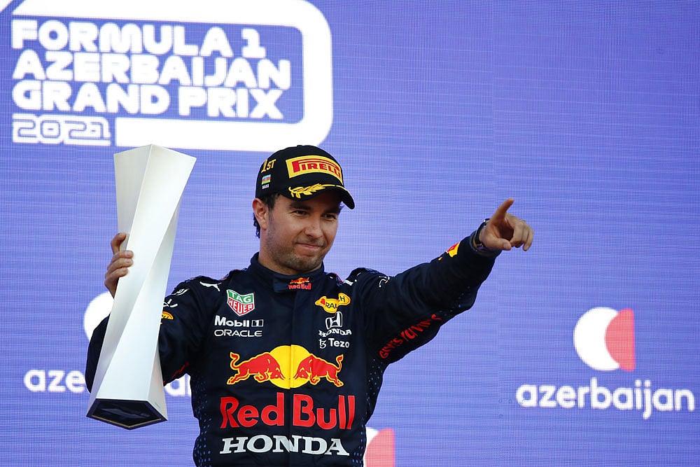 Azerbaijan Grand Prix: Sergio Perez Wins After Max Verstappen Crash, Lewis Hamilton Error