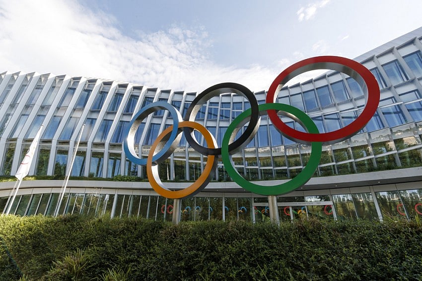 File  : Olympics logo. 