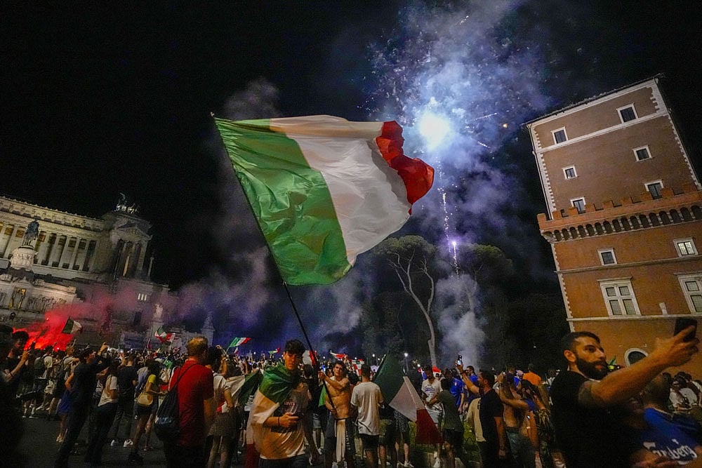 Euro 2020: Italy Explodes In Joy After Winning European Title