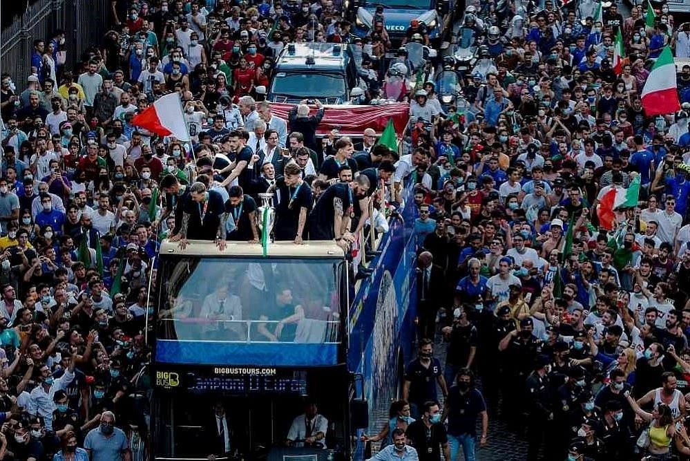 Euro 2020, Final: Italy Erupts As Europes Champions Come Home To Rome