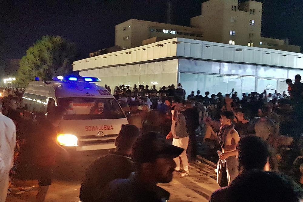 64 Dead After Fire Inside Coronavirus Ward In Iraq