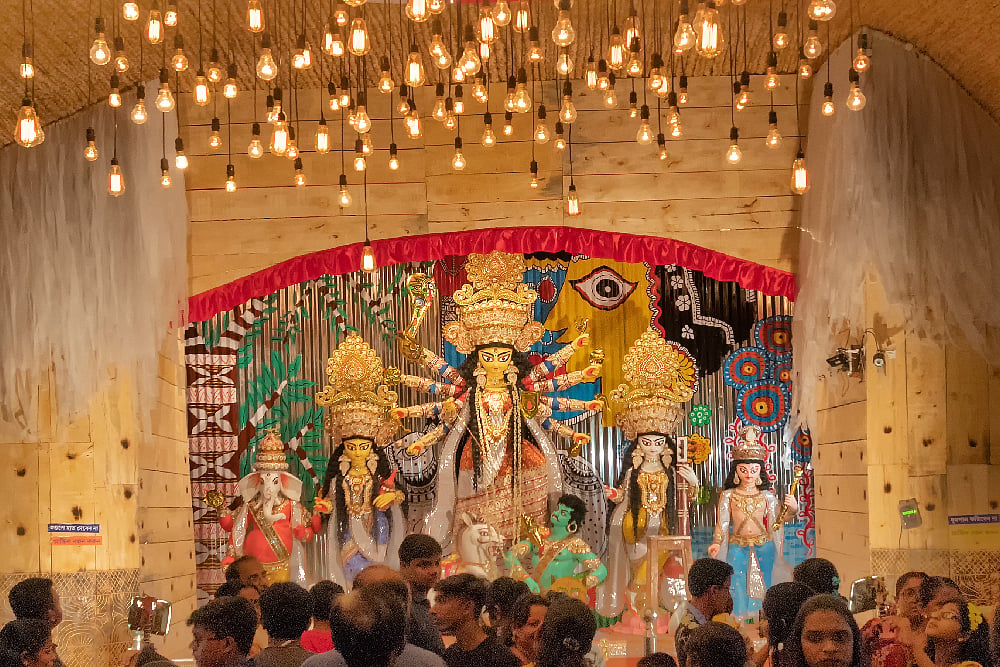 Kolkata Prepares For Durga Puja! - null