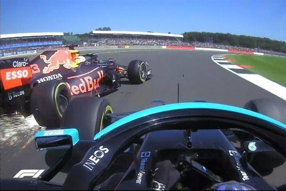 F1, British GP: Max Verstappen Crashes Out After First Lap Battle With Lewis Hamilton