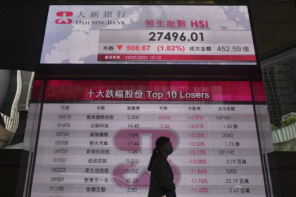 Global Shares Fall On Virus Fears; Oil Slips On OPEC Deal