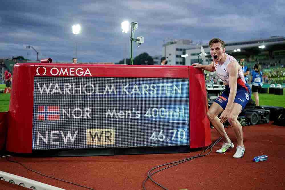 Norway's Karsten Warholm Breaks 29-year-old 400 Hurdles World Record