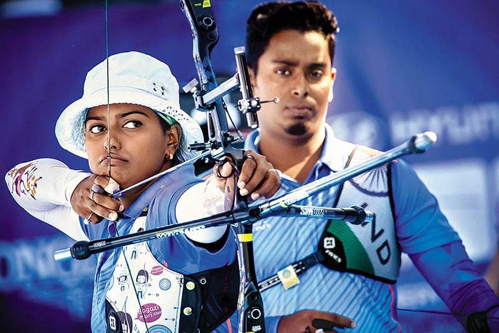  Deepika Kumari In Women's Individual Ranking Round - File