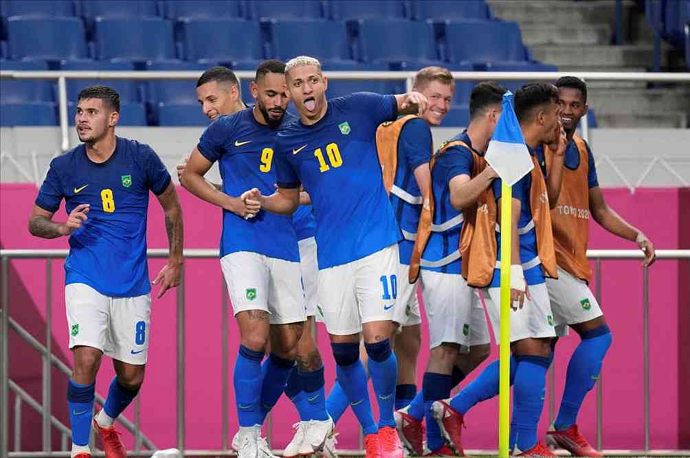 Tokyo Olympics, Football: Richarlison's Goals Give Brazil 3-1 Win Over Saudi Arabia