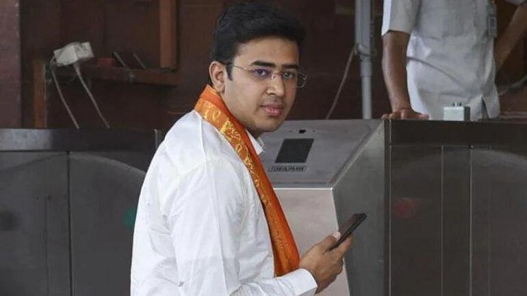 BJP MP Tejasvi Surya 