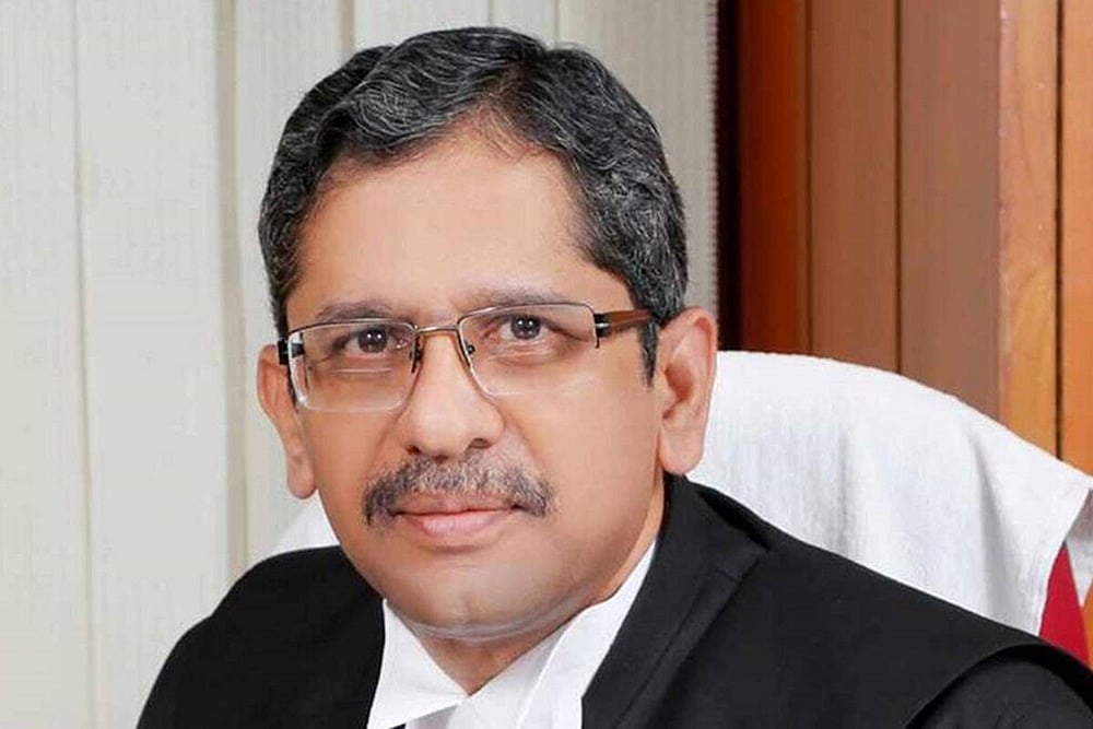 CJI Ramana Congratulates Justice Lalit On Being Appointed Successor