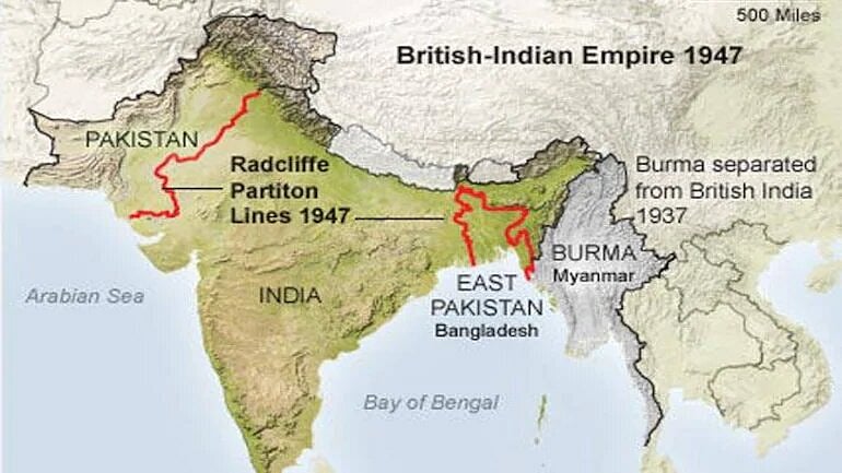How A Line On A Map Broke Cut Through Bengal 74 Years Ago