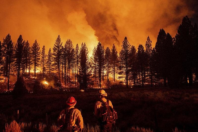 Wildfire Engulfs Northwest Of Greek Capital, Hundreds Of Firefighters In Action To Douse Fire