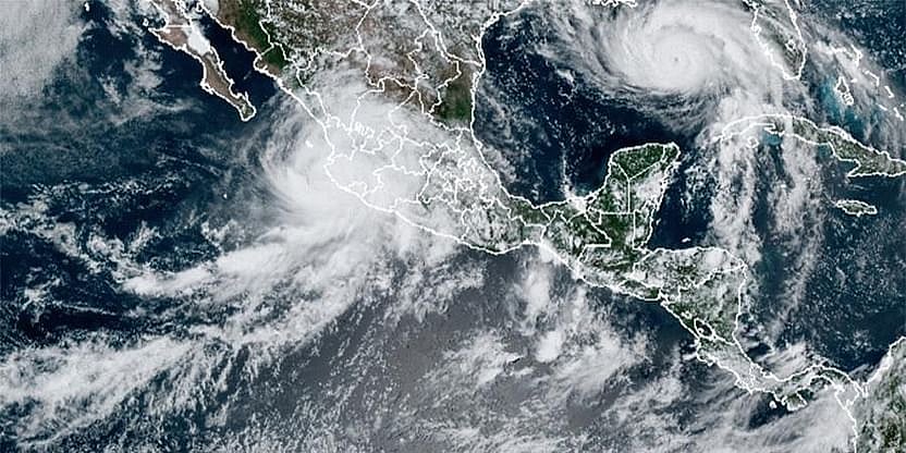 Tropical Storm Nora hugs Mexico's coast; 1 dead, 7 missing