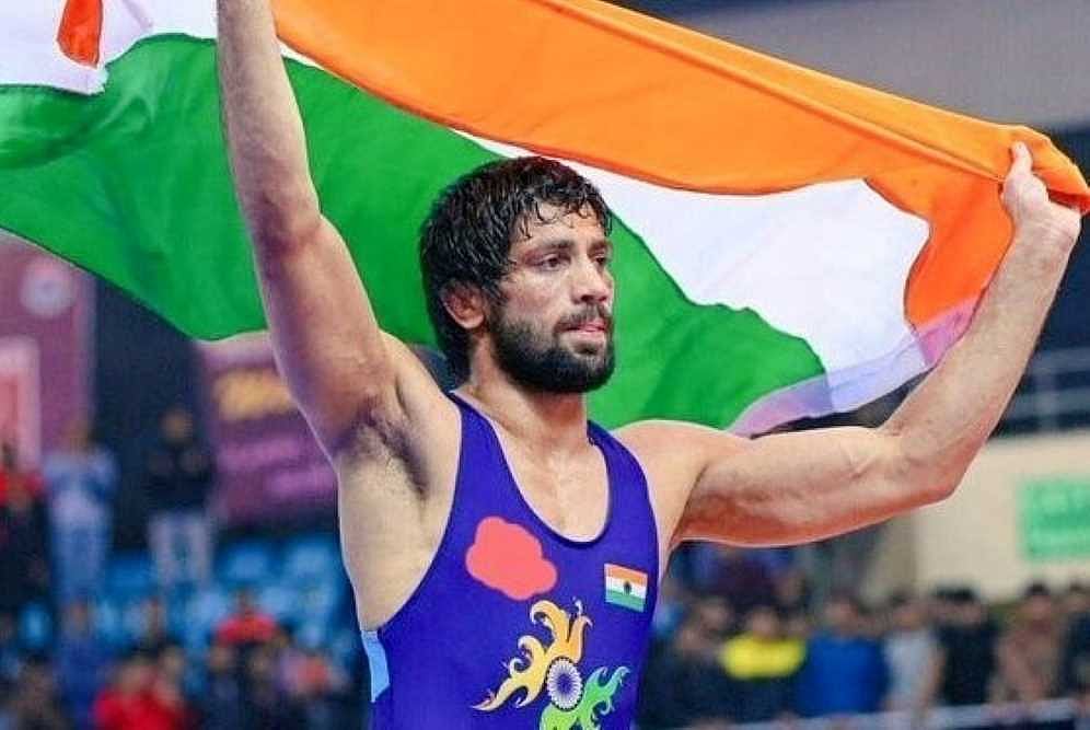 Ravi Dahiya has not competed this year after suffering an ACL & MCL injuries.