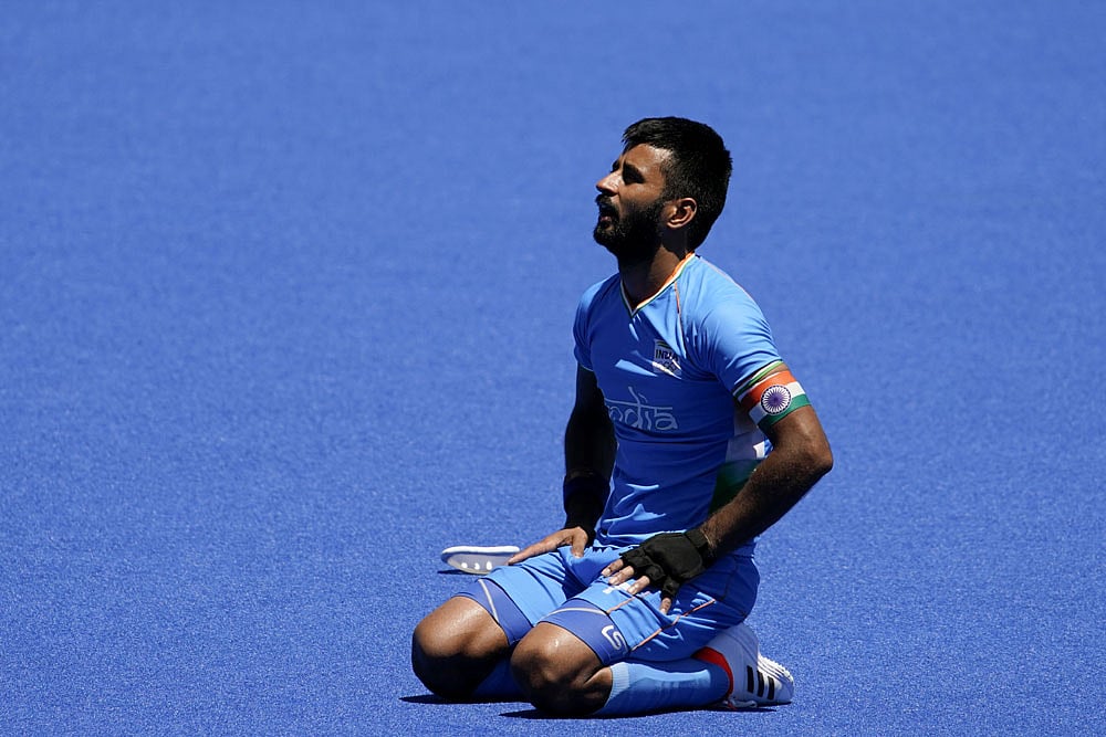 India Hockey Captain Manpreet Singh Dedicates Tokyo Olympics Medal To COVID Warriors, Says They Never Gave Up
