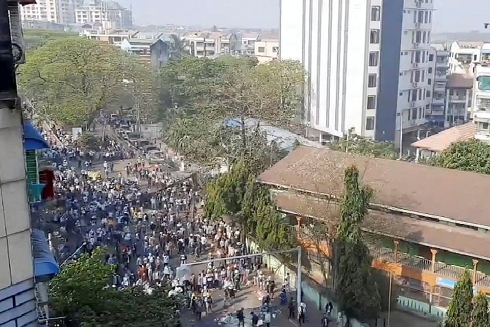 Govt: Over 8,400 Myanmarese Nationals Crossed Over Into India Following February 1 Coup