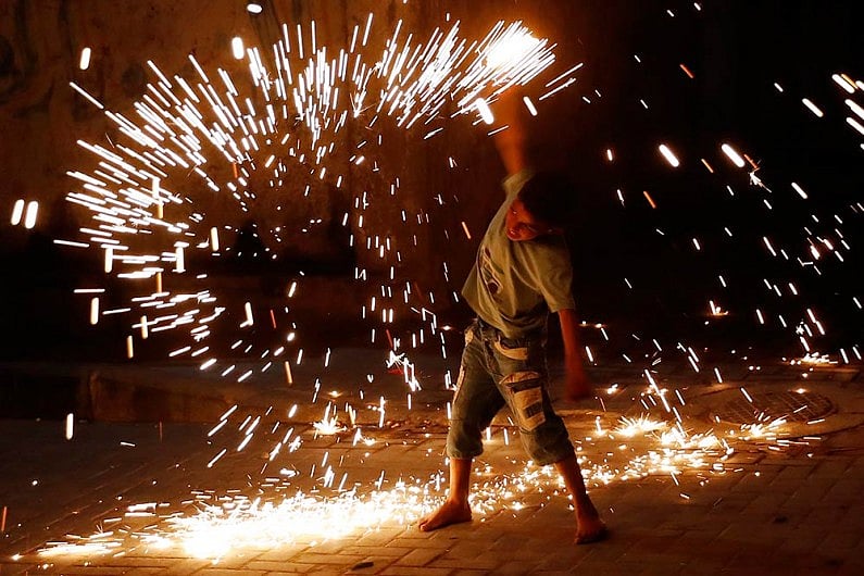 Seeing the severe pollution levels in the national capital for the last three years during Diwali, a complete ban is being imposed on storage, sale and use of all types of firecrackers in Delhi this time, just like last year, Chief Minister said.