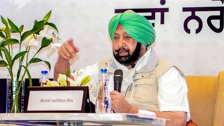 Punjab CM Amrinder Singh